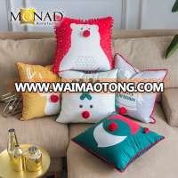 Best Selling Home Textile Modern Decor Customized Printing Cushion Cover For Christmas