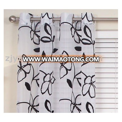 Voile Flocking Curtain