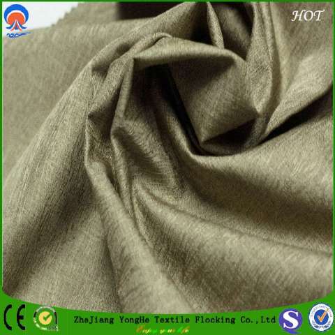 Home Textile Woven Polyester Fabric Waterproof Flame Retardant Blackout Curtain Fabric for Window Curtain